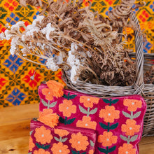 Pink Lemons Ltd-Rambling Flower Pouch