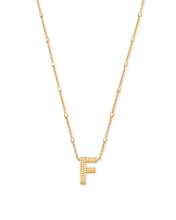 Kendra Scott-Letter F Pendant Necklace