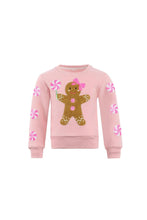 Three Wildfower Design-Gingerbread Crewneck