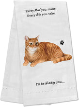 E&S Pets-Orange Tabby Cat Towels