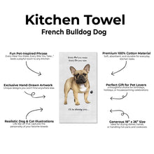 E&S Pets-French Bulldog Towels
