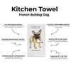 E&S Pets-French Bulldog Towels