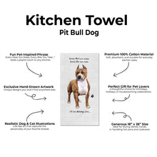 E&S Pets-Brindle&White Pit Bull Towels