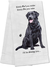 E&S Pets-Black Labrador Kitchen Towel