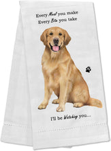 E&S Pets-Golden Retriever Kitchen Towel