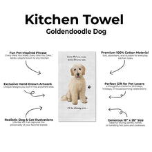 E&S Pets-Goldendoodle Kitchen Towel
