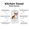 E&S Pets-Welsh Corgi Kitchen Towel