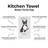 E&S Pets-Boston Terrier Towels