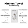 E&S Pets-Bichon Frise Towels