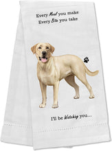 E&S Pets-Yellow Labrador Kitchen Towel