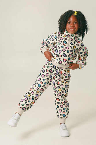Three Wildfower Design-Leopard Gem Jogger