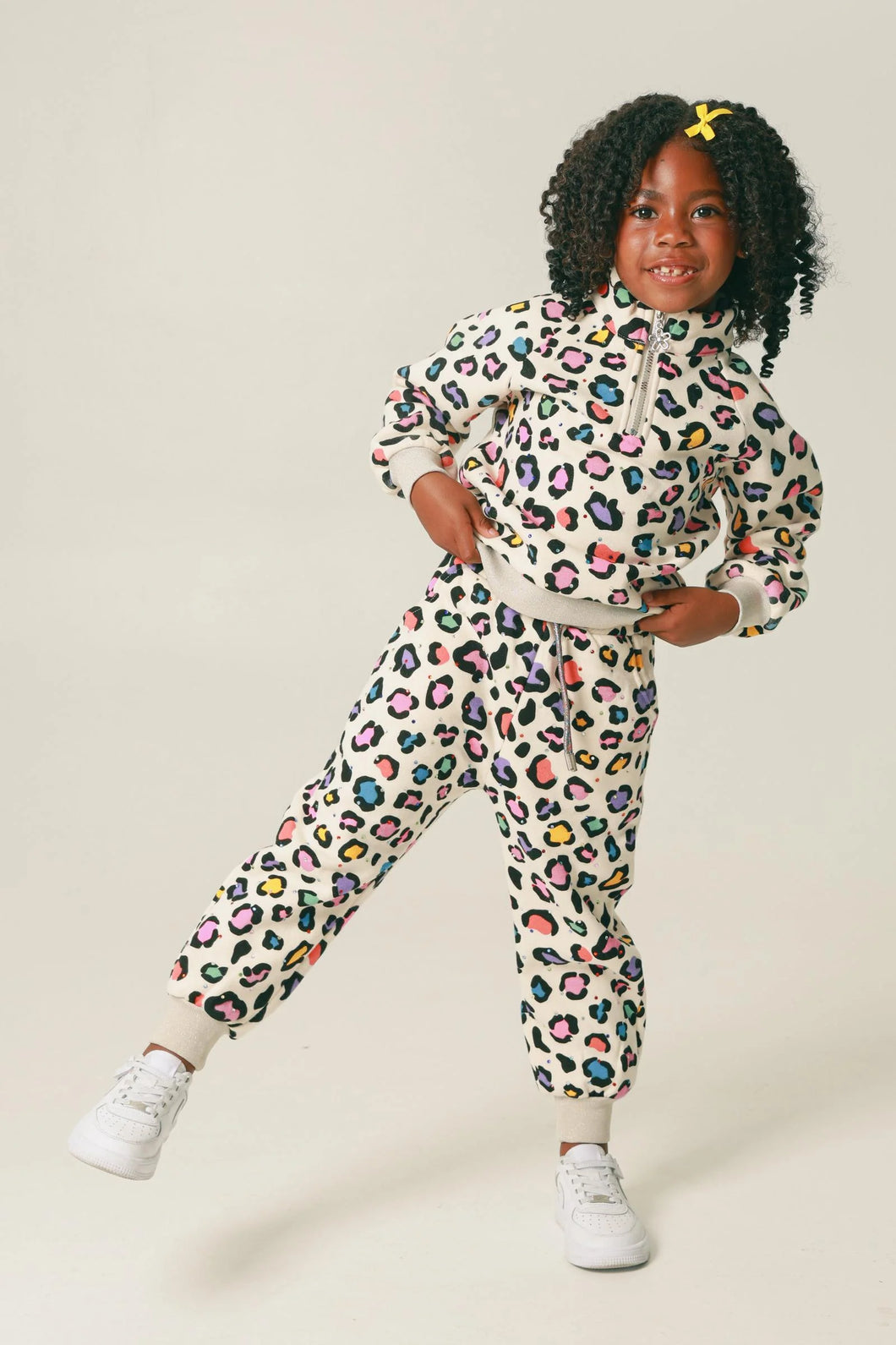 Three Wildfower Design-Leopard Gem Jogger
