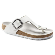 Birkenstock-Gizeh Big Buckle Leather White