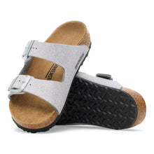 Birkenstock-Arizona Kids Shiny Glitter Silver