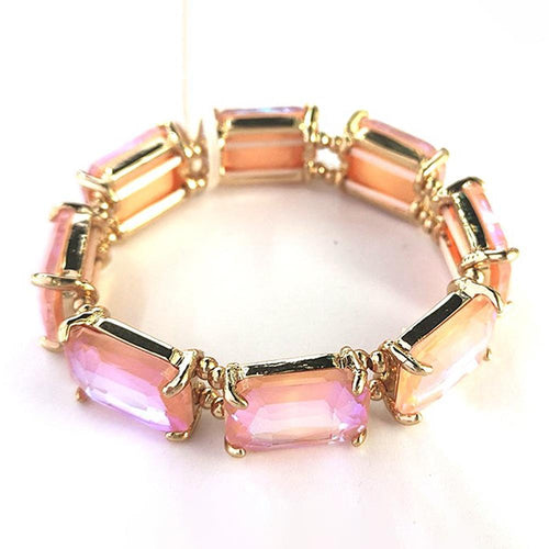 Rectangle Crystal Bracelet