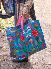 Natural Life-Jumbo Zip Tote