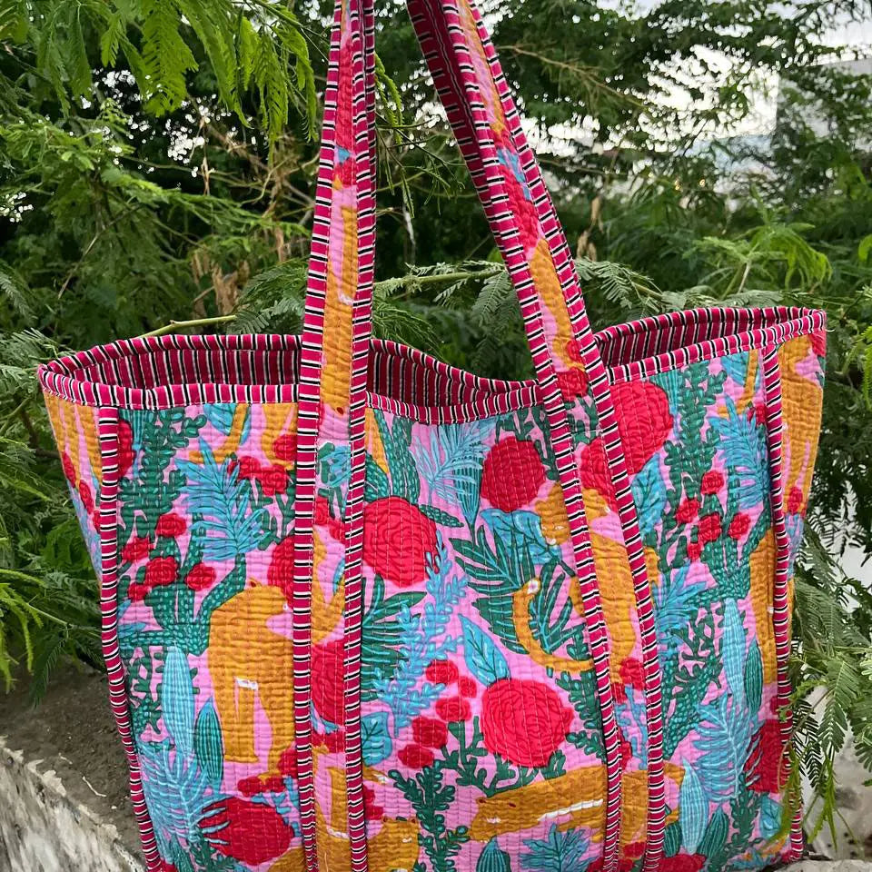 Bhavnas Boutique-Quilted Shopping Bag