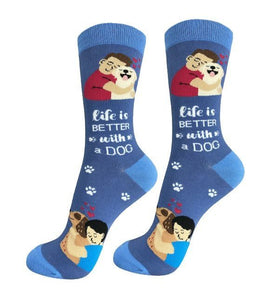 E&S Pets-I love my Dog Socks