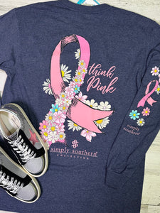 Simply Southern-Think Pink (LS)