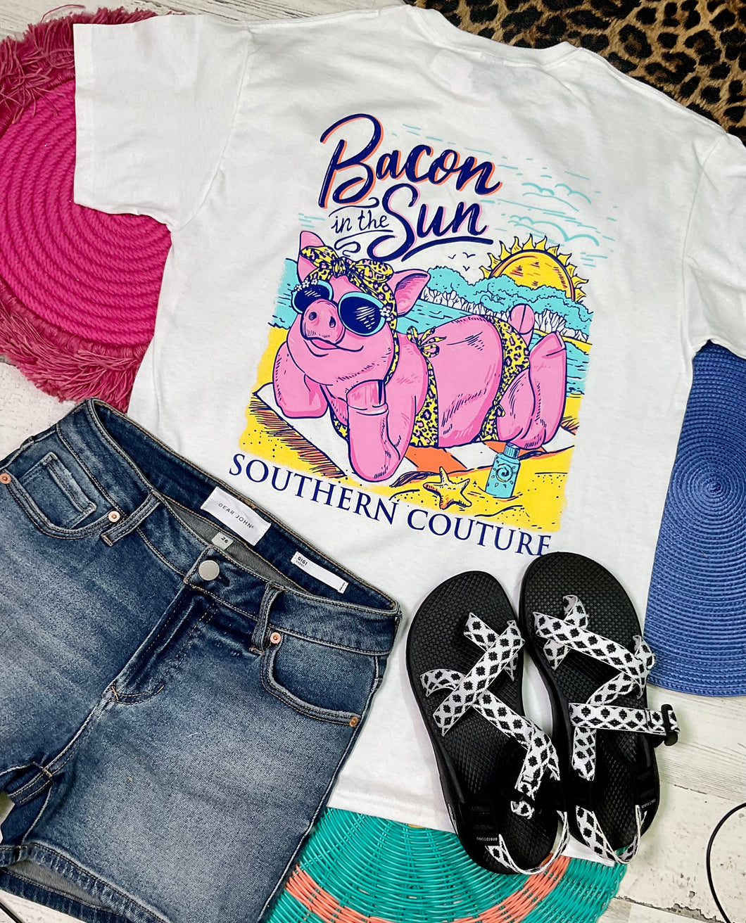 Couture-Bacon in the Sun