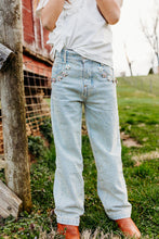 Three Wildflower Designs-Wide Leg Gem Jeans