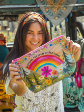 Natural Life-Reversible Zip Pouch