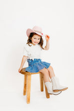 Three Wildflower-Flower Ruffle Top