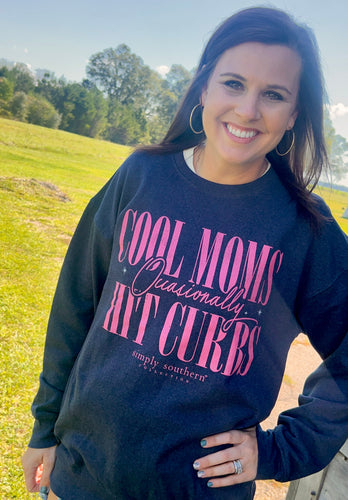 Simply Southern-Mom Crew Sweatshirt