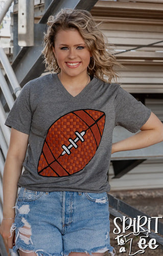 Spirit to a Tee-Checkered Football