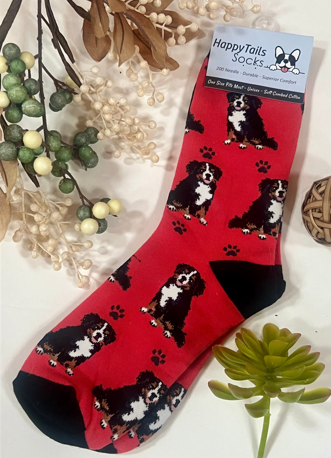 E&S Pets-Bernese Mt. Dog Socks