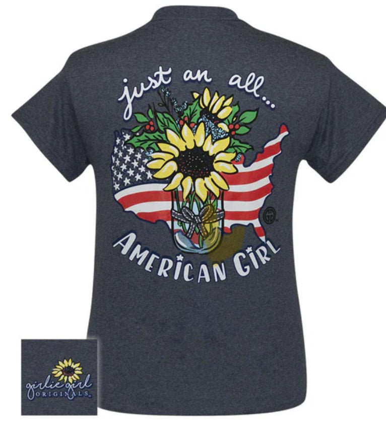 Girlie Girl-Sunflower American Girl