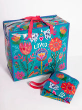 Natural Life-Jumbo Zip Tote