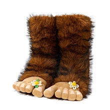 Oooh Yeah Socks-Bigfoot Stomp Slipper Socks