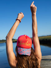 Natural Life-Coral Sunshine Trucker Hat
