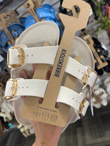 Birkenstock-Arizona Big Buckle Eggshell EVA