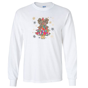 Couture-Leopard Bow Tree (LS)
