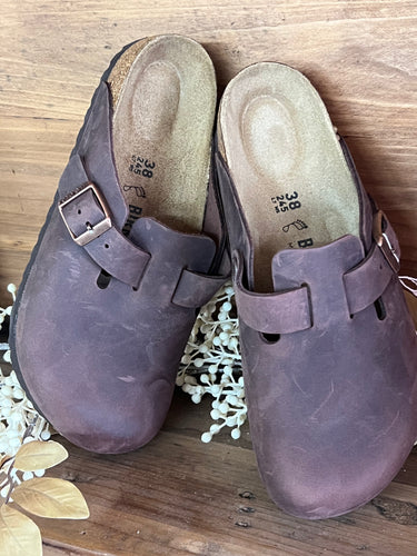 Birkenstock-Boston Oiled Leather