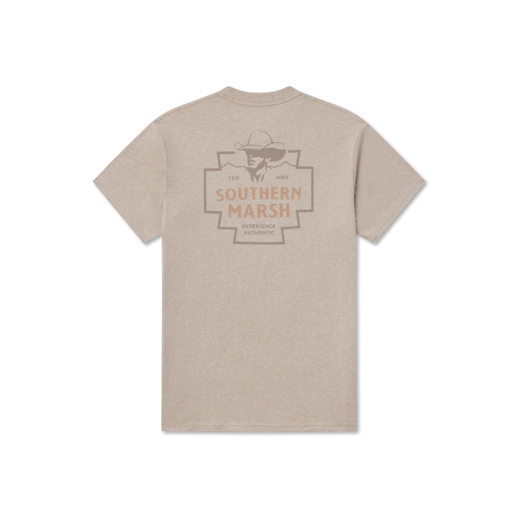 Southern Marsh-Cowboy Badge Tee