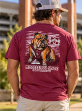 Speckle Bellies-MSU Sitting Bulldog