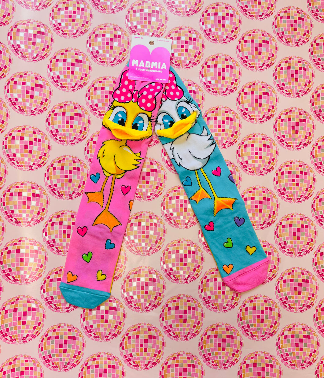 Madmia-Fluffy Duck Socks