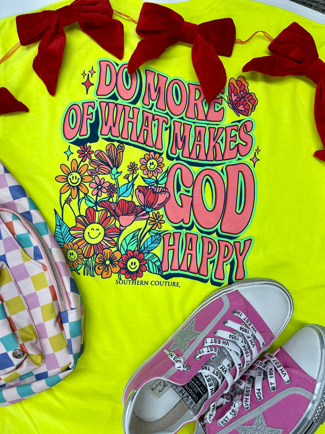 Couture Tee-Do More of What Makes God Happy