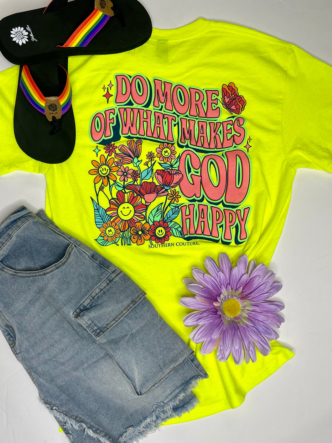 Couture Tee-Do More of What Makes God Happy