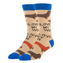 Oooh Yeah Socks-Love My Weiner Crew