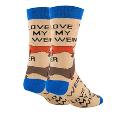 Oooh Yeah Socks-Love My Weiner Crew