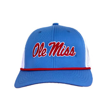 Speckle Bellies-Ole Miss Script 6 Panel Rope