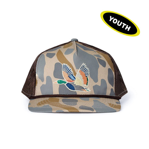 Burlebo-Retro Camo Duck Cap (Y)