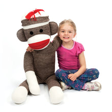 Schylling-Jumbo Sock Monkey