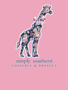 Simply Southern-Floral Giraffe