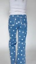 Poppy & Pine-Denim Dot