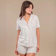 Amanda Blu-Notch Pajama Set